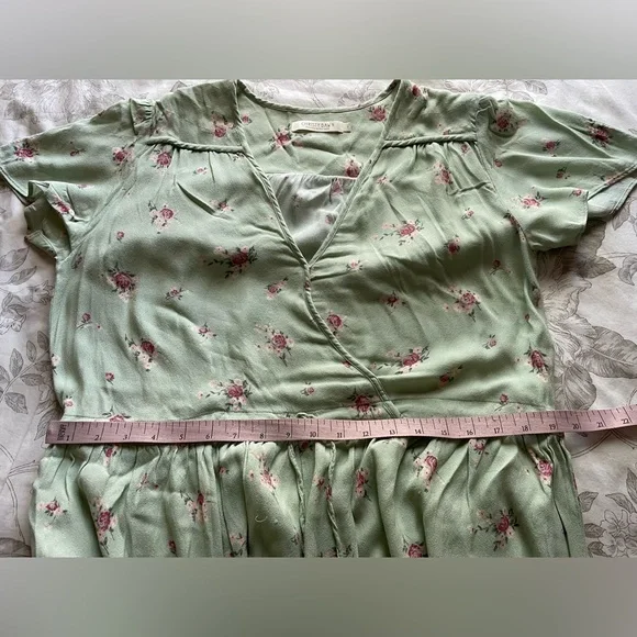 Christy Dawn The Dawn Midi Dress Pear Spray Large Cottagecore Feminine Boho - Picture 13 of 14